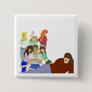 Badge Carré 5 Cm Harem