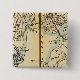 Badge Carré 5 Cm Harmon Park, New York