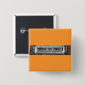 Badge Carré 5 Cm Harmonica (Devant & derrière)