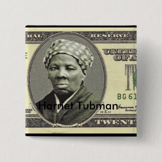 Badge Carré 5 Cm Harriet Tubman
