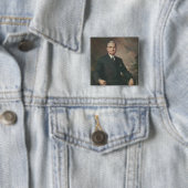 Badge Carré 5 Cm Harry Truman (En situation)