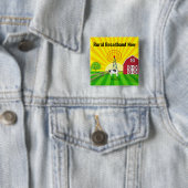 Badge Carré 5 Cm Haut débit rural maintenant (En situation)