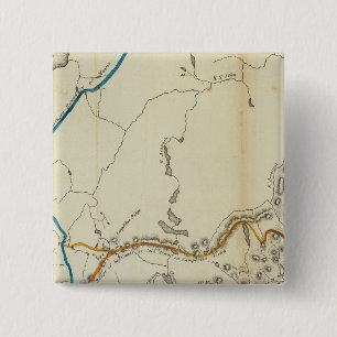 Badge Carré 5 Cm Hautes-Terres du Maine