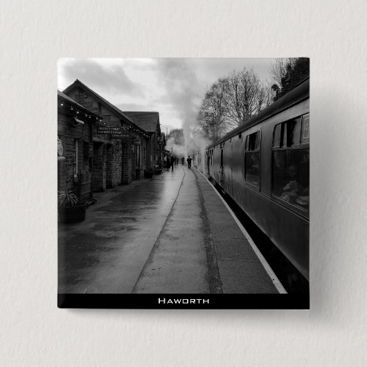 Badge Carré 5 Cm Haworth (Devant)
