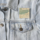 Badge Carré 5 Cm Haywards, San Lorenzo (En situation)