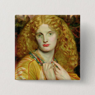 Badge Carré 5 Cm Hélène de Troie, 1863