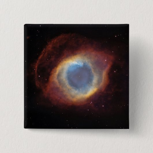 Badge Carré 5 Cm Helix Nebula (Devant)