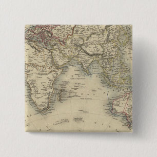 Badge Carré 5 Cm Hémisphère oriental 4