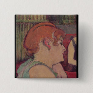 Badge Carré 5 Cm Henri De Toulouse-Lautrec   dans le salon au RU