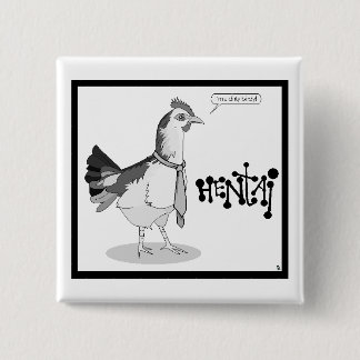 Badge Carré 5 Cm Hentai (insigne)