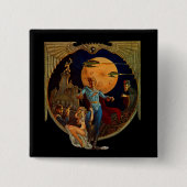 Badge Carré 5 Cm Héros de la science-fiction (Devant)