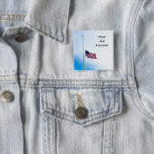 Badge Carré 5 Cm Héros de l'ancien combattant militaire (En situation)