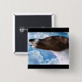 Badge Carré 5 Cm Héros spécial # 2 (Devant & derrière)