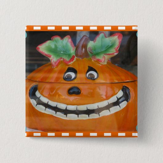 Badge Carré 5 Cm Heure Halloween_ (Devant)