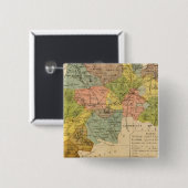 Badge Carré 5 Cm Hidalgo, Mexique (Devant & derrière)