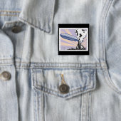 Badge Carré 5 Cm Hindenburg (En situation)