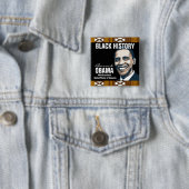 BADGE CARRÉ 5 CM HISTOIRE NOIRE (En situation)