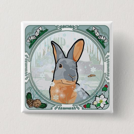 BADGE CARRÉ 5 CM HIVER (Devant)