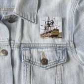 Badge Carré 5 Cm HMS Victory (En situation)