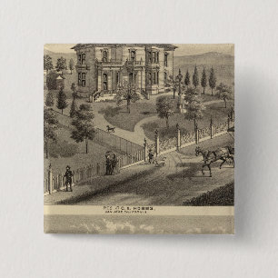 Badge Carré 5 Cm Hobbs, les résidences de Bradley