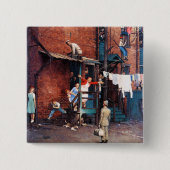 Badge Carré 5 Cm Homecoming G.I. (Devant)