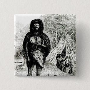 Badge Carré 5 Cm Homme de Fugian