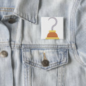 Badge Carré 5 Cm Hook (En situation)