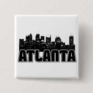 Badge Carré 5 Cm Horizon d'Atlanta