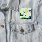 Badge Carré 5 Cm hors limites. (En situation)