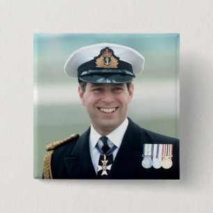 Badge Carré 5 Cm HRH Prince Andrew