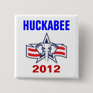 Badge Carré 5 Cm Huckabee 2012