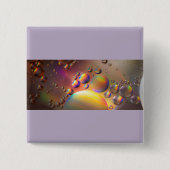 Badge Carré 5 Cm Huile sur l'eau (Devant)