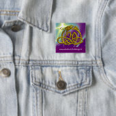 BADGE CARRÉ 5 CM HYPER DRAGON (En situation)