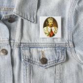 Badge Carré 5 Cm i2 (En situation)