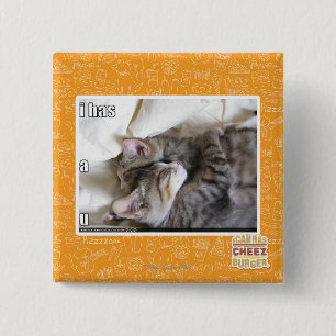Badge Carré 5 Cm I a un u