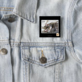 Badge Carré 5 Cm I a un u (En situation)