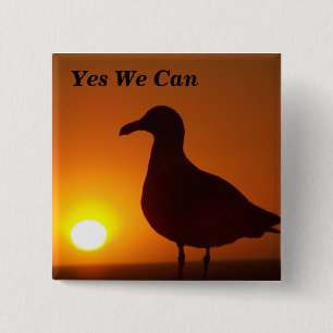 Badge Carré 5 Cm I Believe_ Button_by Elenne