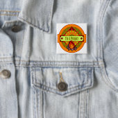Badge Carré 5 Cm I ` m un Prepper (En situation)