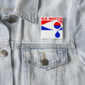 Badge Carré 5 Cm ICE WATCH button (En situation)