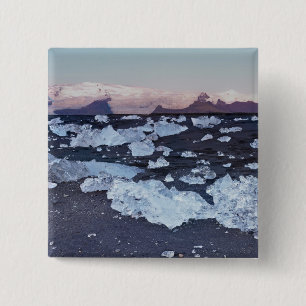 Badge Carré 5 Cm Iceberg formations