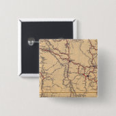 Badge Carré 5 Cm Idaho 2 (Devant & derrière)