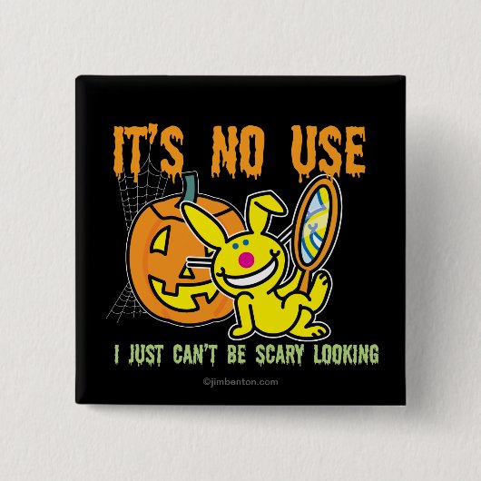 Badge Carré 5 Cm Il est inutile (Devant)