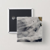 Badge Carré 5 Cm Île de Guadalupe (Devant & derrière)