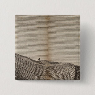 Badge Carré 5 Cm Île de Staffa