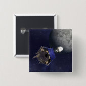 Badge Carré 5 Cm Illustration de l'artiste (Devant & derrière)