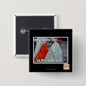 Badge Carré 5 Cm ils n'ont eu aucun toyz (Devant & derrière)