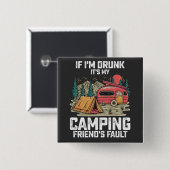 Badge Carré 5 Cm I'm (Devant & derrière)