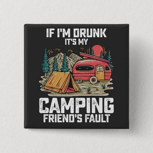 Badge Carré 5 Cm I'm (Devant)