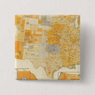 Badge Carré 5 Cm imposition des pays à l'évaluation