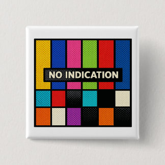 BADGE CARRÉ 5 CM INCROYABLE AUCUNE INDICATION